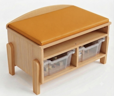Banc avec rangement sous assise k'briol